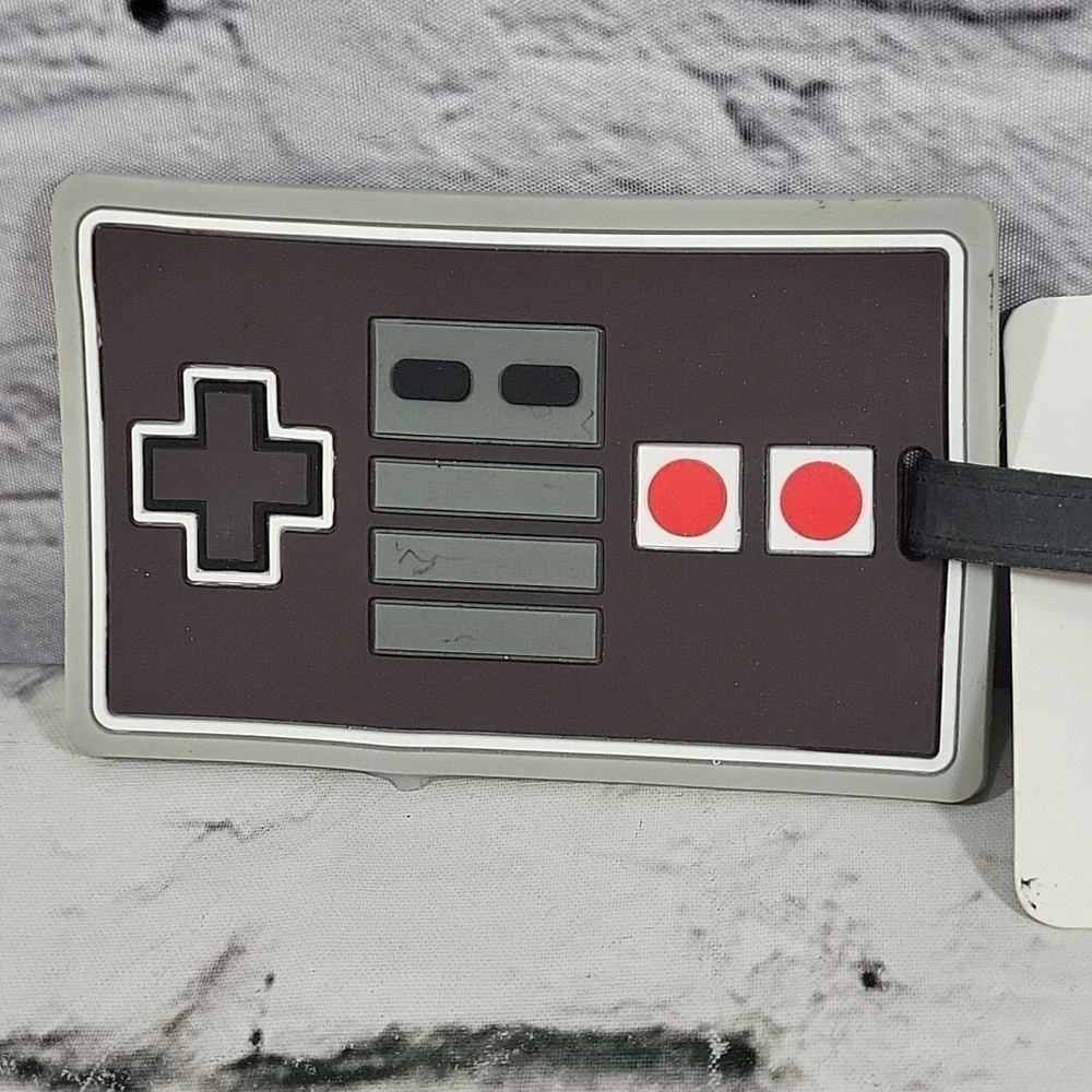 Video Game Controller Luggage Tag Rubber PVC Gamer‎ Travel 2018 New